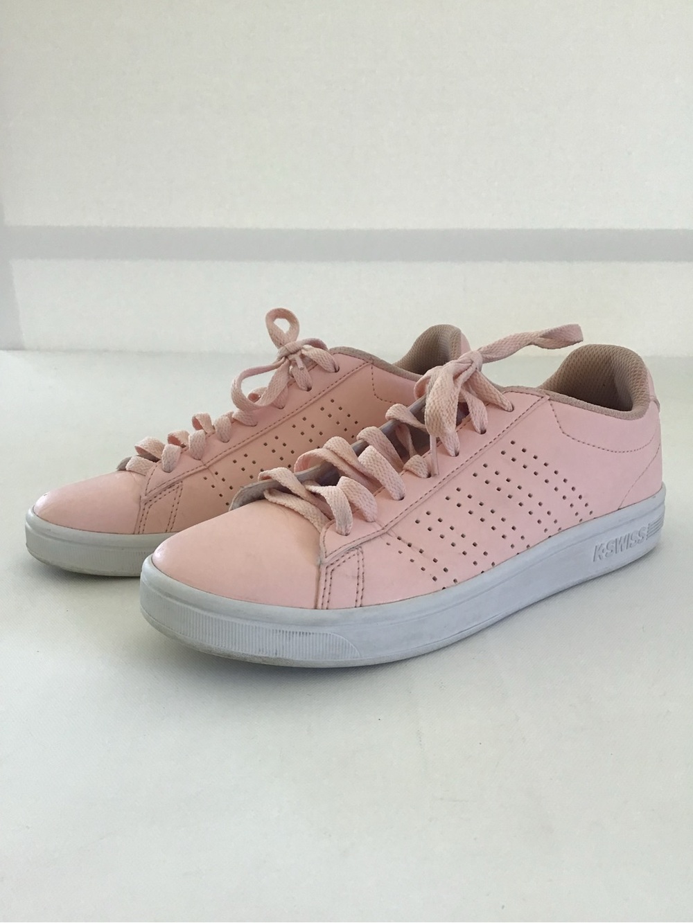K-Swiss Court Casper Pink Low Top Sneakers Women’s Size 8.5